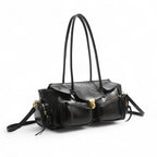 Retro Style Leather Handbag-dione couture20260420-Calm Wears-Black-Calm Wears