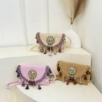 Bohemian-Inspired Handcrafted Beaded Clutch
