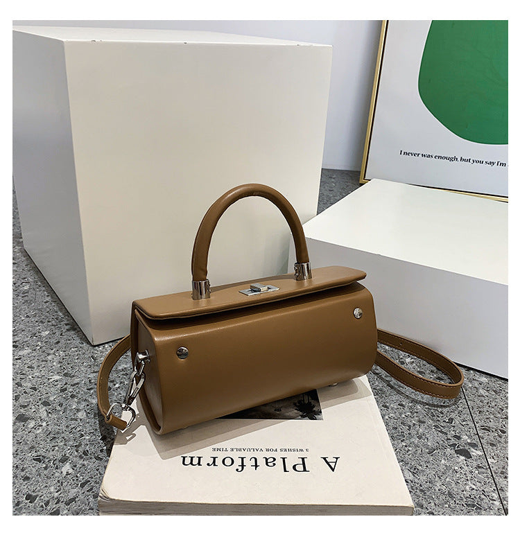 Ladies elegant shoulder bag with detachable shoulder strap-https://detail.1688.com/offer/706456229197.html-Calm Wears-Khaki-nothing-Calm Wears