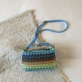 Textured Handwoven Mini Crossbody Bag
