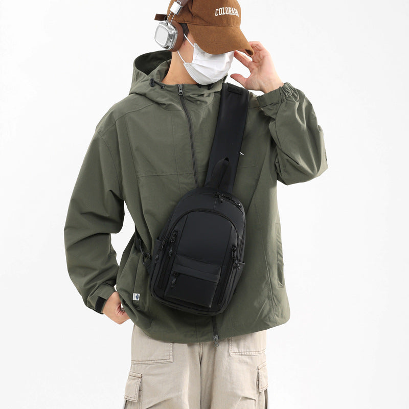 Sleek Nylon Sling Bag Calm Wears