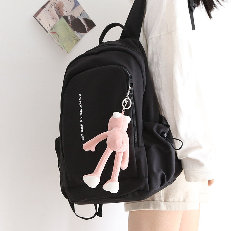 Trendy backpack with multifunctional compartments