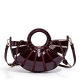 Elegant Fan-Shaped Handbag