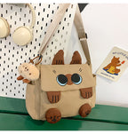 Playful Character Design Sling Bag