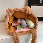 Cuddle bag in bear format