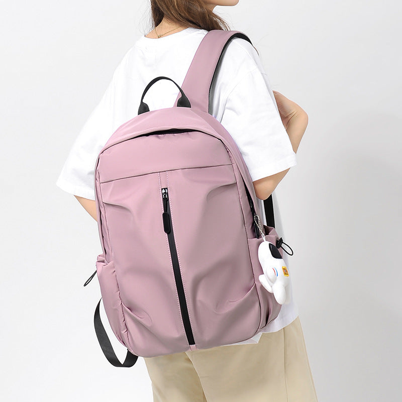 City backpack with ergonomic padding and versatile compartments