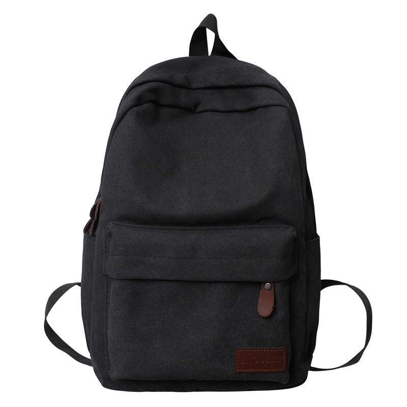 Canvas School Backpack