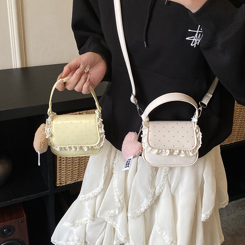 Women’s mini handbag with playful design and unique details