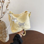 WoCasual Star-Print Crossbody Bag