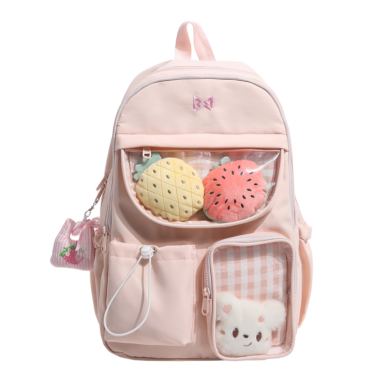 Functional Plush Storage Backpack