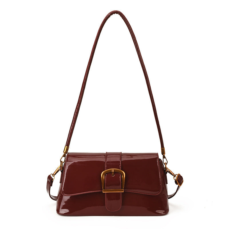 Women's shoulder bag with detachable strap and elegant closure-https://detail.1688.com/offer/1017412192799.html-Calm Wears-Black-nothing-Calm Wears