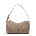 Braided Suede Handbag