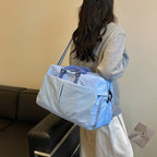 Compact Multi-Pocket Travel Duffel Bag