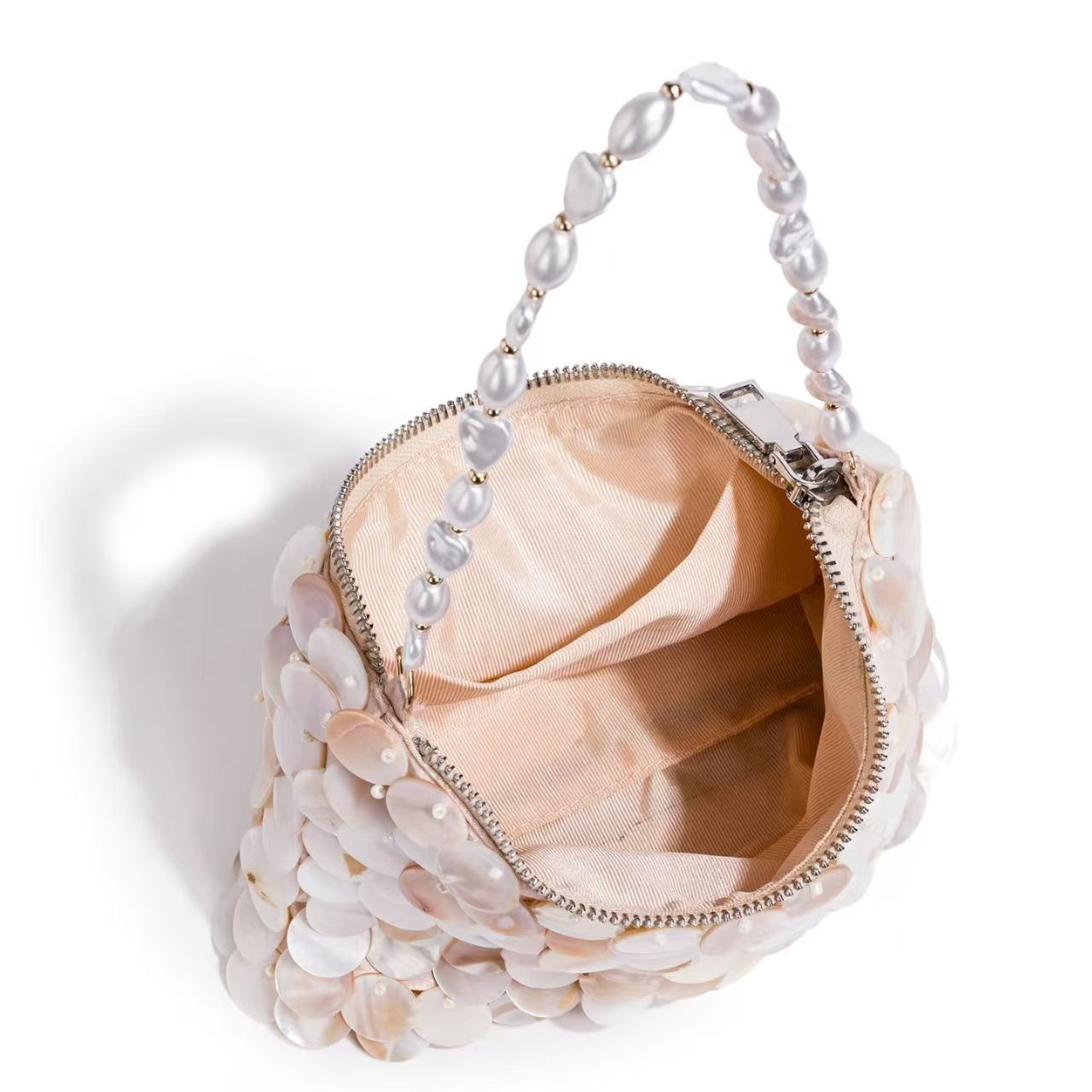 Shell Beaded Handbag