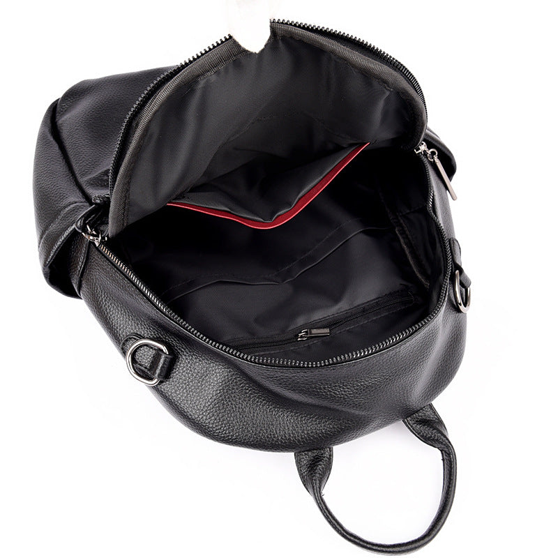 Premium Leather Travel Backpack
