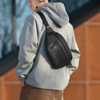 Bum bag with spacious main compartment and stylish design