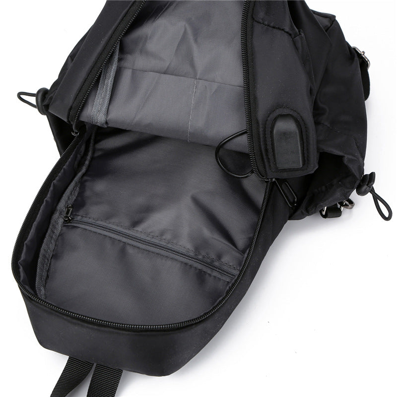 Multi-Compartment Utility Sling Bag
