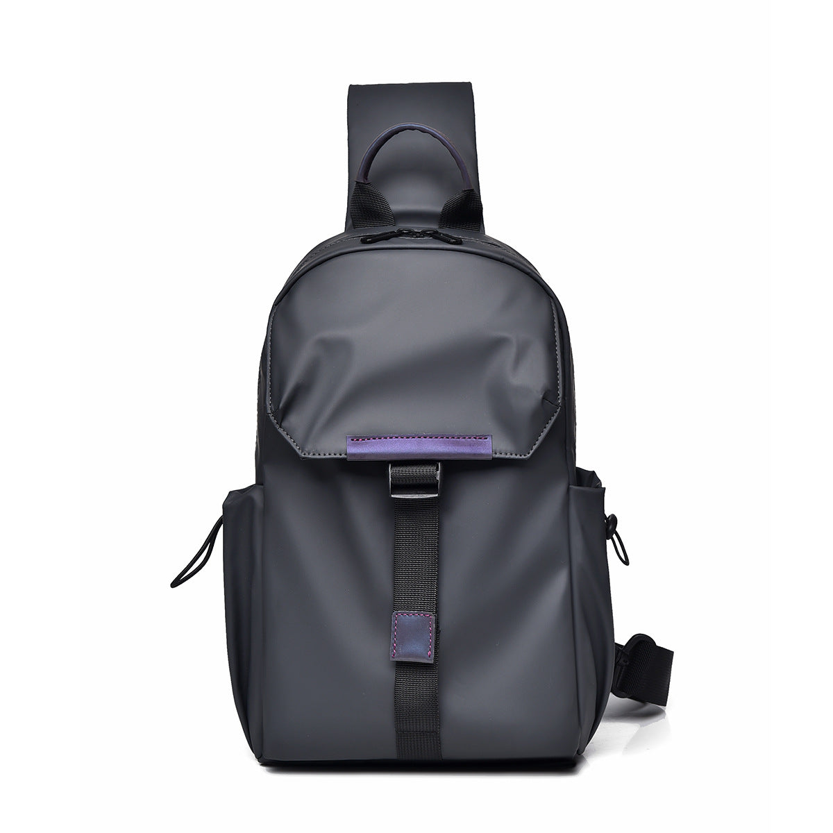 Sling Backpack with Versatile and Functional Pocket Design-https://detail.1688.com/offer/753812852693.html-Calm Wears-Gray-nan-Calm Wears