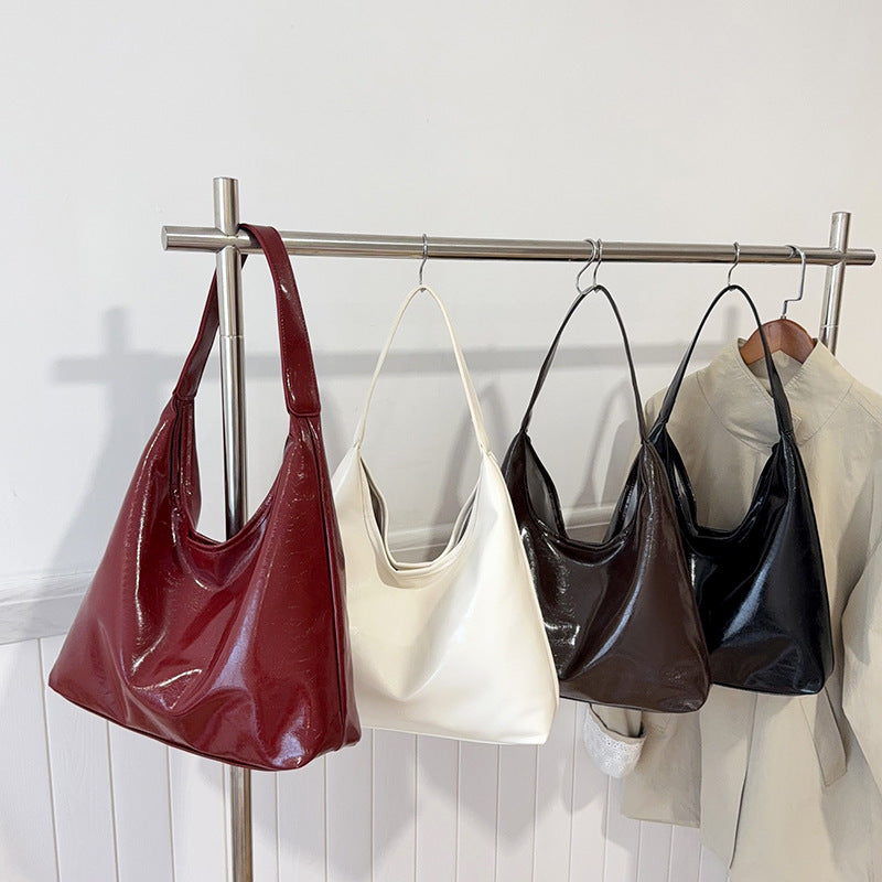 Stylish Soft Leather Hobo Bag