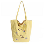 Embroidered Casual Tote