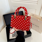 WoChic Polka Dot Handheld Satchel Bag