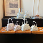 WoCharming Bow-Embellished Everyday Handbag