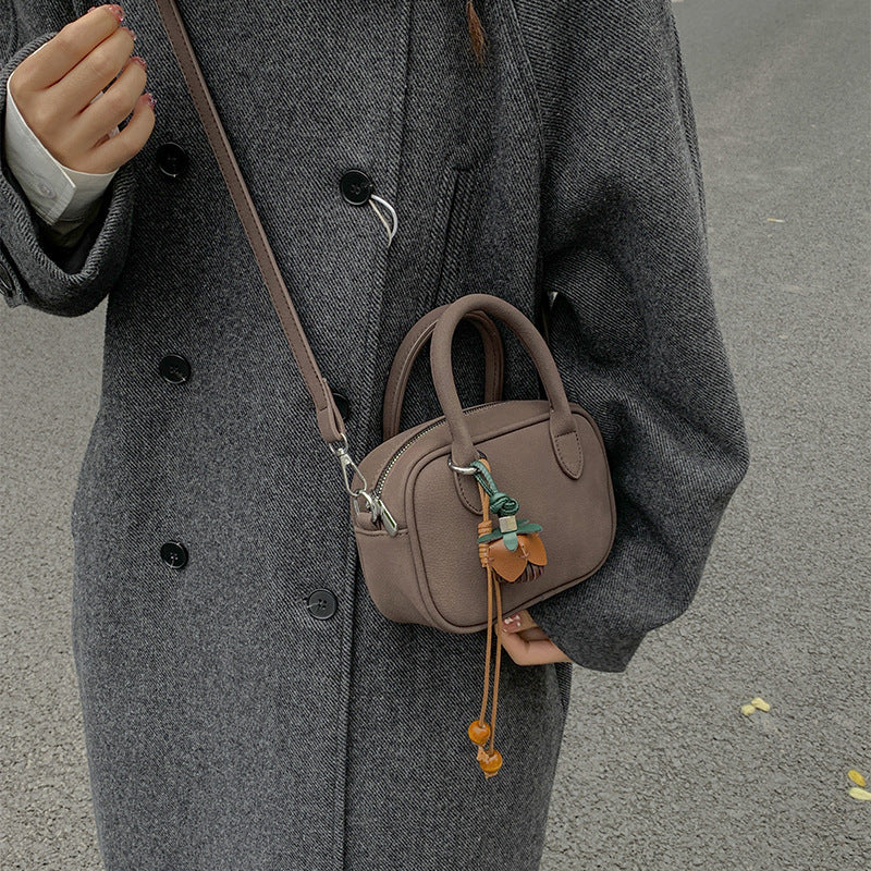 Women's Mini-Handbag with Detachable Shoulder Strap and Elegant Design