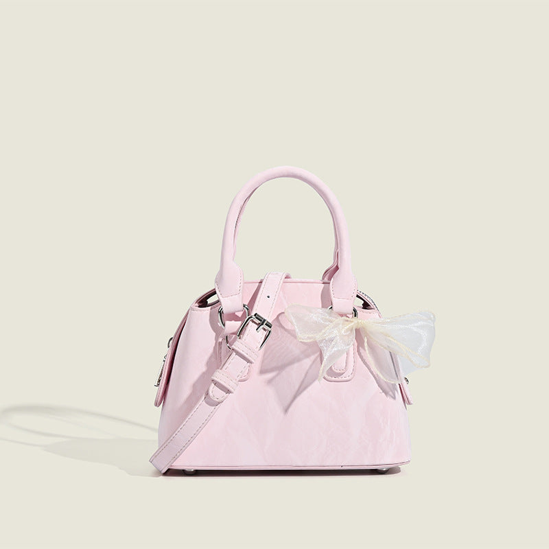 Women’s mini handbag with playful bow accent-https://detail.1688.com/offer/806493956323.html-Calm Wears-Rosa-nothing-Calm Wears