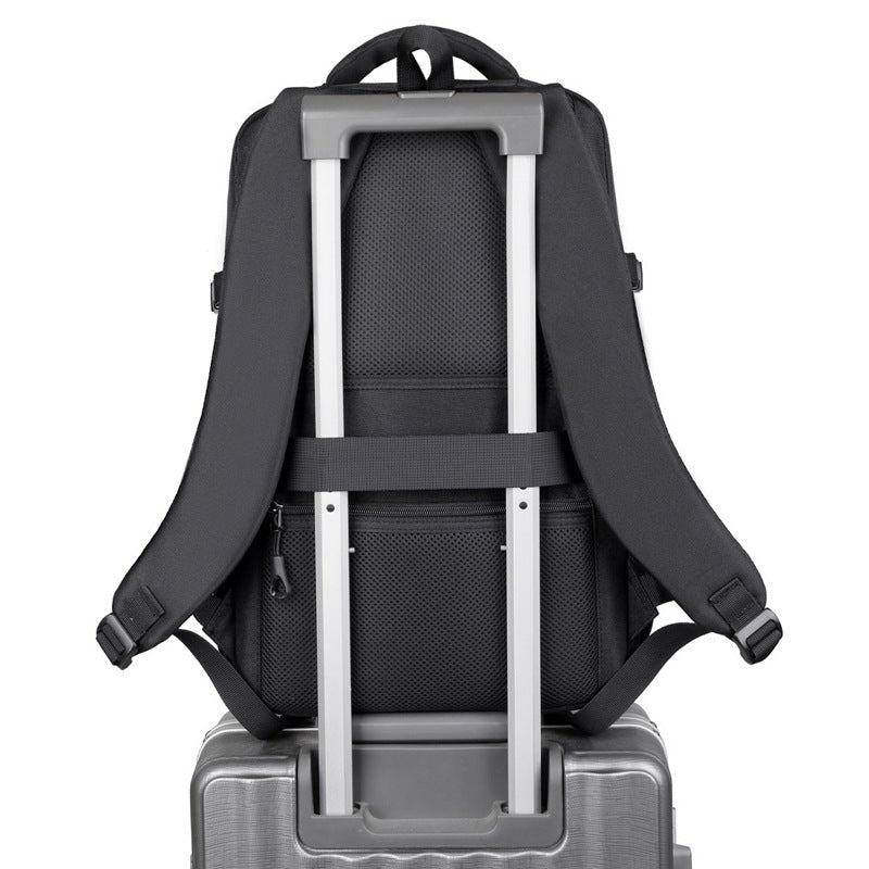 Elegant Laptop Backpack with Versatile Compartments and Ergonomic Design