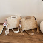 Ladies stylish shoulder bag with decorative fringe detail-https://detail.1688.com/offer/1036050023994.html-Calm Wears-Khaki-Size: With pendant-Calm Wears