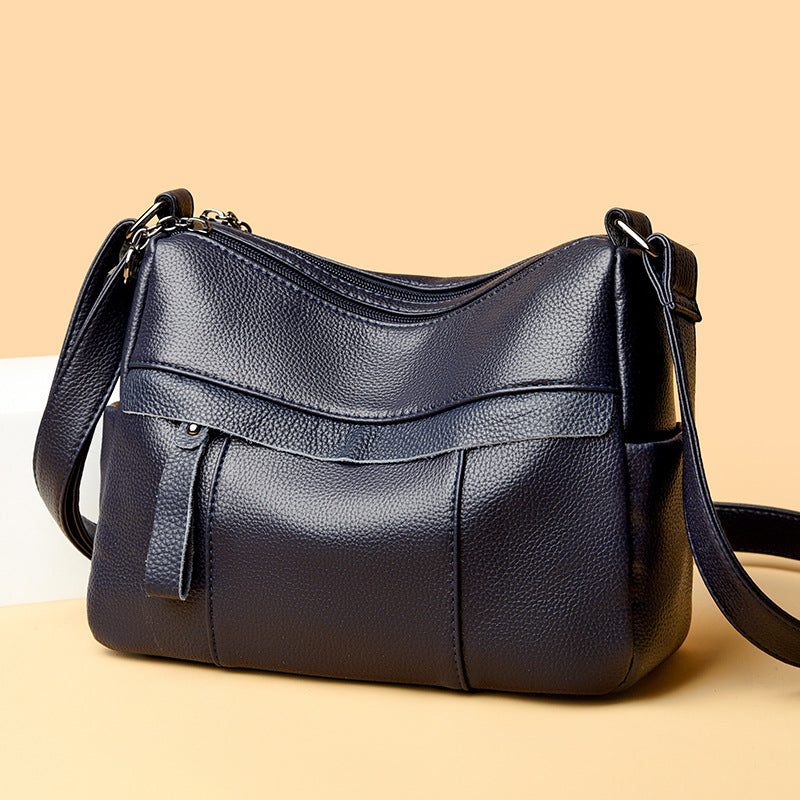 Elegant Multi-Pocket Shoulder Bag