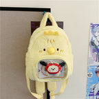Plush-Cute Backpack with Animal Motif