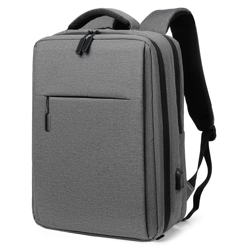 Versatile laptop backpack with additional storage