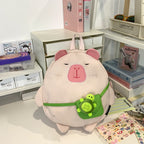 Backpack with Unique Animal Design and Many Compartments