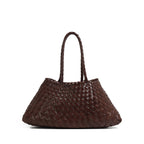 Handcrafted Woven Leather Tote