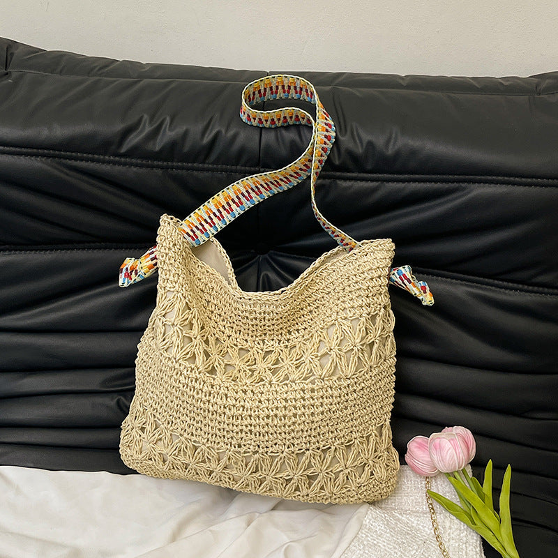 Handcrafted Boho Chic Crochet Tote Calm Wears