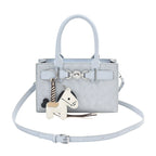 Women's handbag in modern minimalist style with playful charm