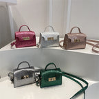 Women's mini handbag in stylish glamour style