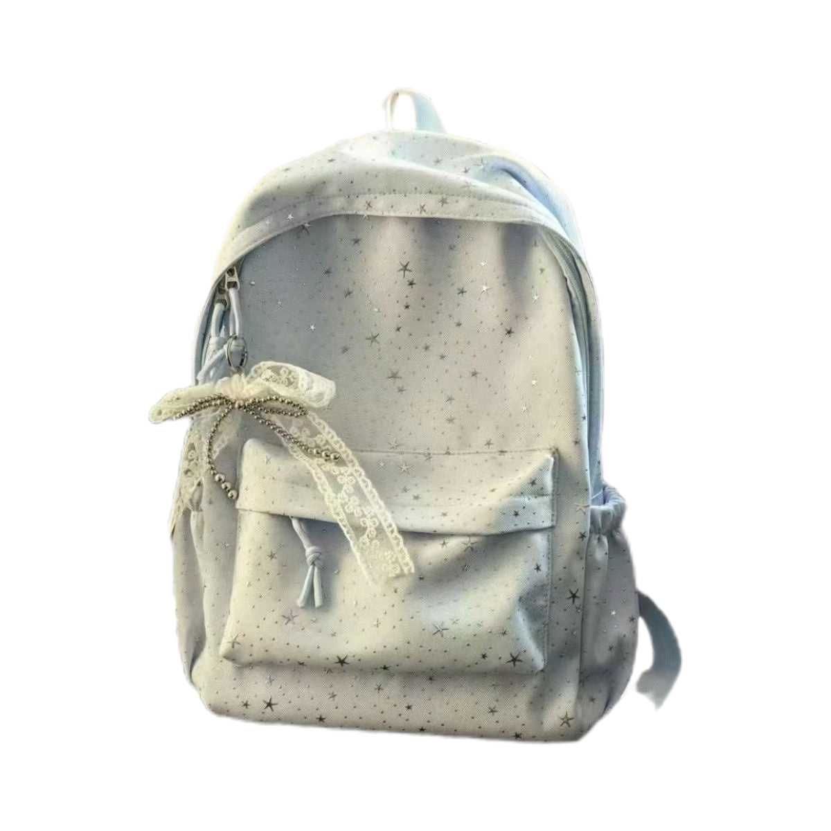 Backpack with Sparkling Star Design
