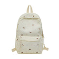 Backpack with Playful Dog Pattern