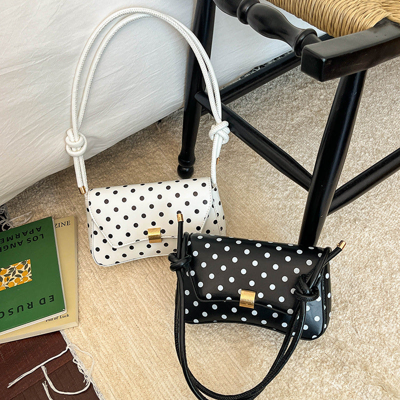 WoChic Polka Dot Shoulder Handbag