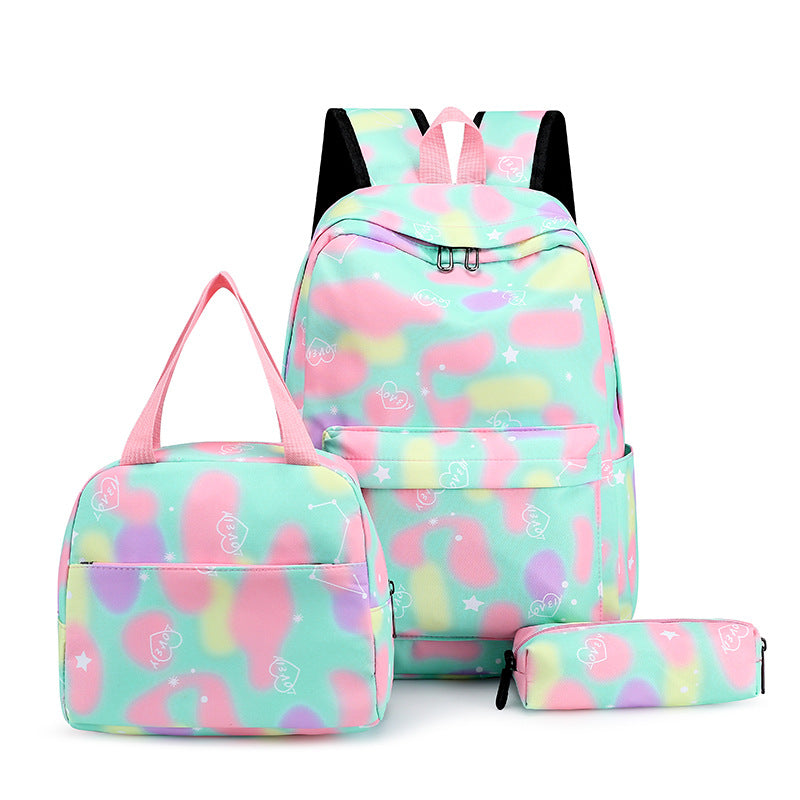Colorful Multi-Piece Backpack Set