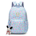 Cheerful school backpack with unique patterns and practical compartments