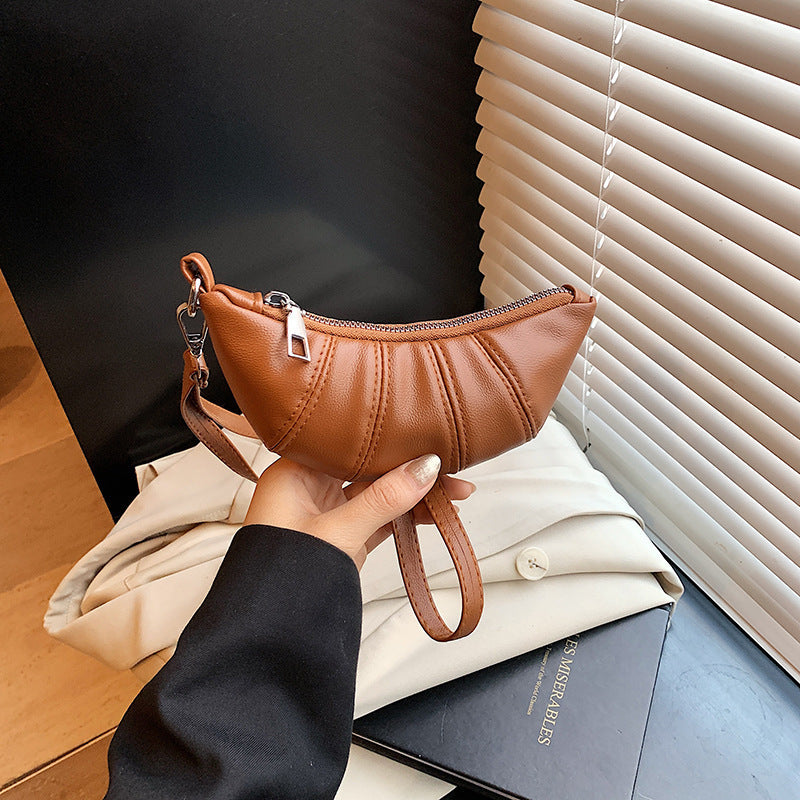 Textured Mini Crossbody Pouch