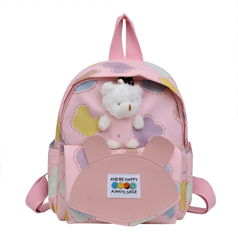 Cute Plush Animal-Themed Mini Backpack