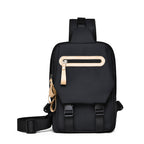 Unisex Modern Multi-Pocket Crossbody Sling Bag