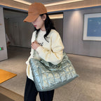 Quilted Insulated Shopper Tote