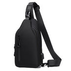 Ergonomic Multi-Pocket Sling Bag