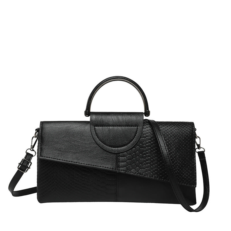Structured Textured Clutch Bag
