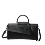 Structured Textured Clutch Bag